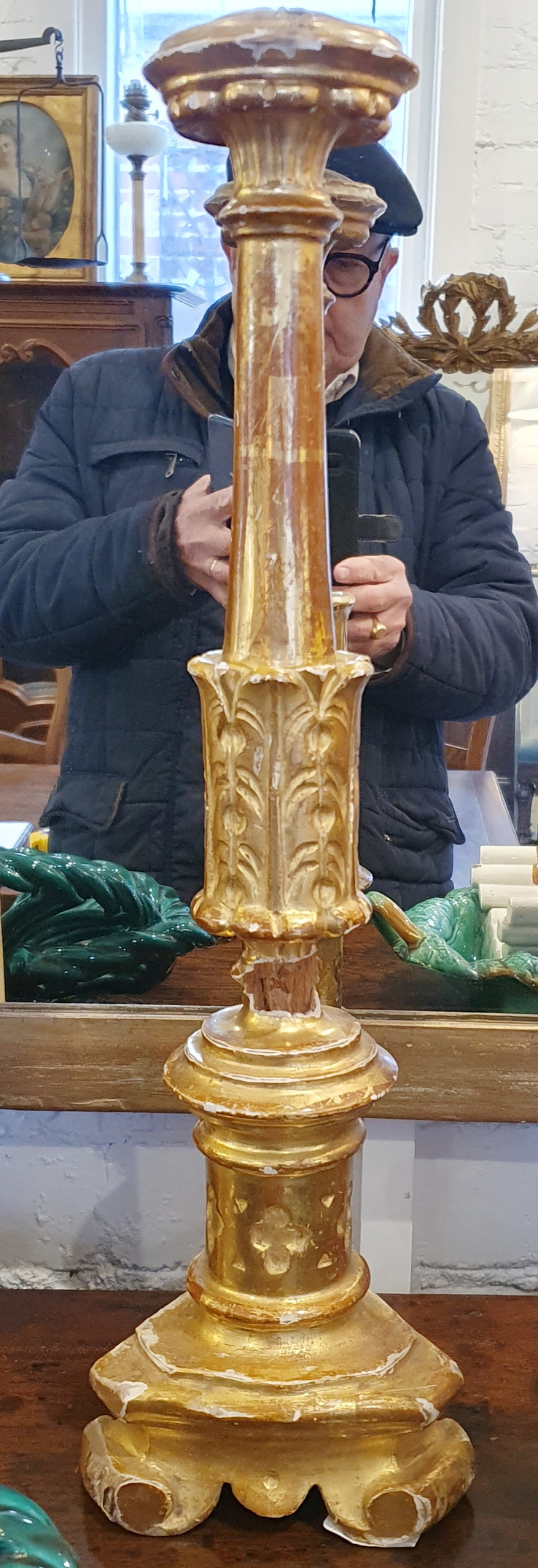 An 18th Century Candelabrum